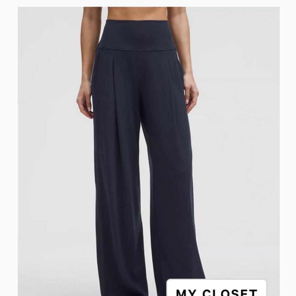 NWT Lululemon lululemon Align™ Palazzo Pant Regular NAVY 8